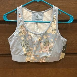 Tuckernuck Breezy Blue Chintz Sports Bra - Breezy Blue / M
S68920